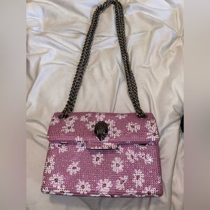 Kurt Geiger Purple flower bag